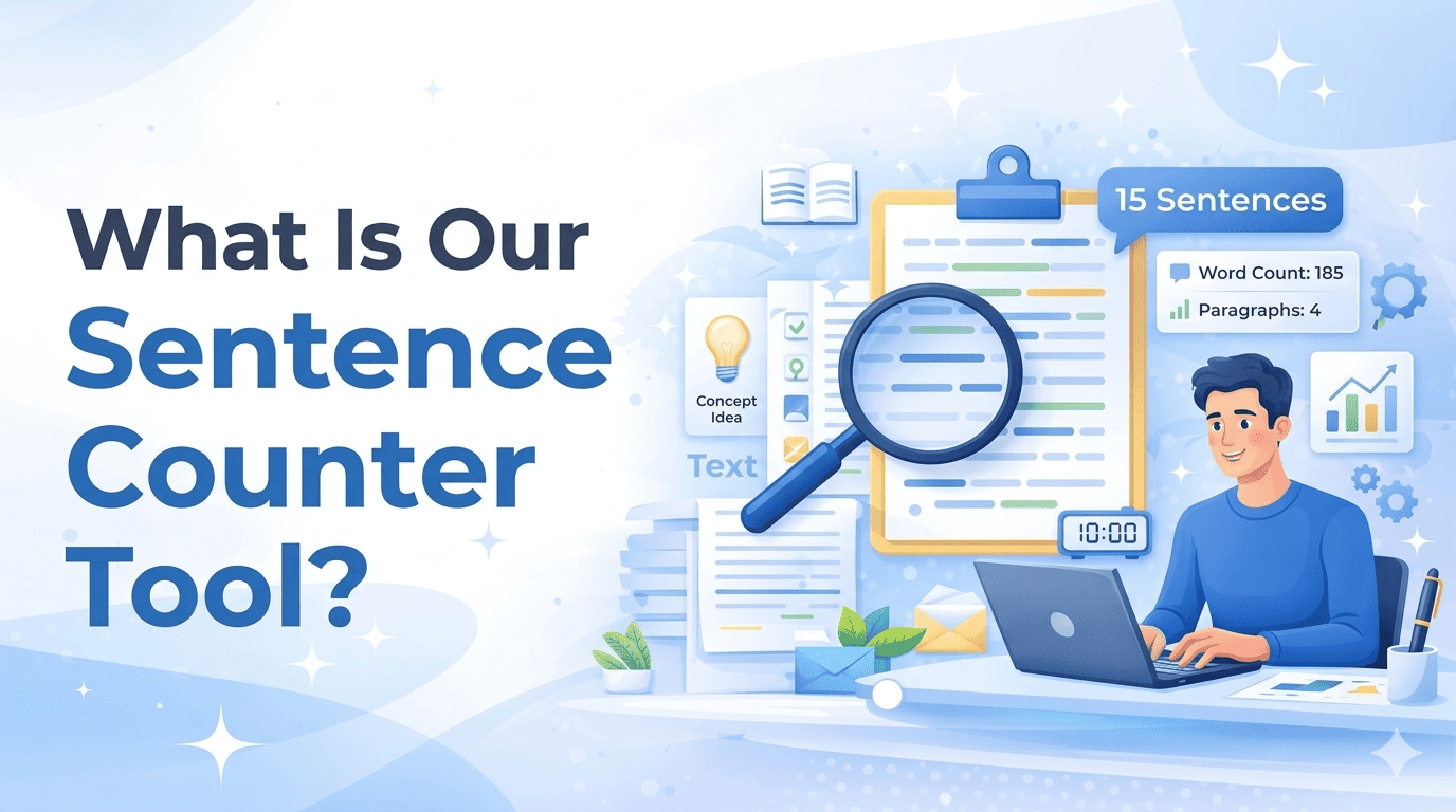 What Is Our Sentence Counter Tool?