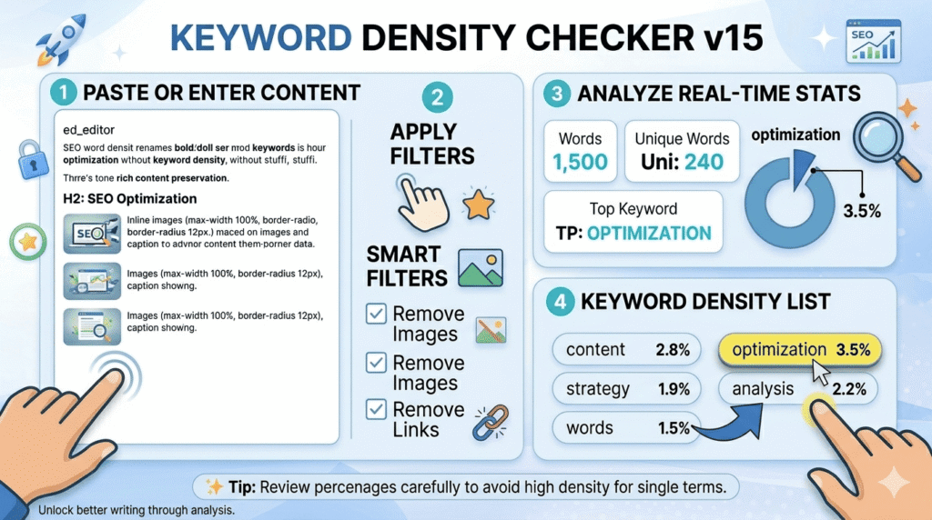 How to Use the Keyword Density Checker Effectively